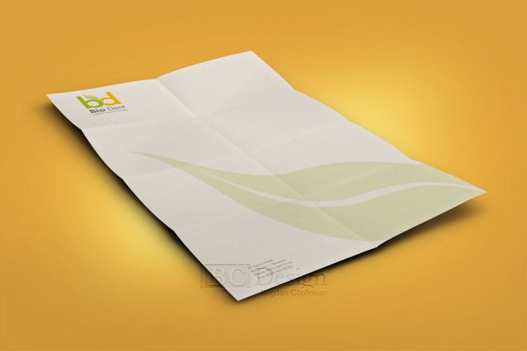 hârtie cu antet Bio Dent