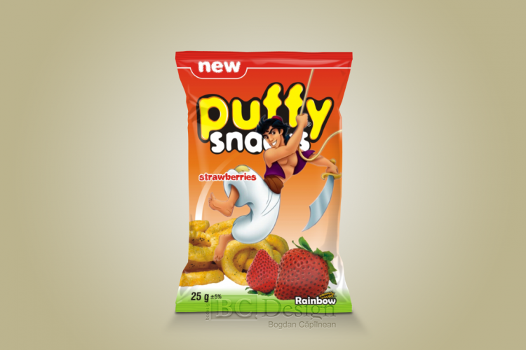 grafica ambalaj snacks
