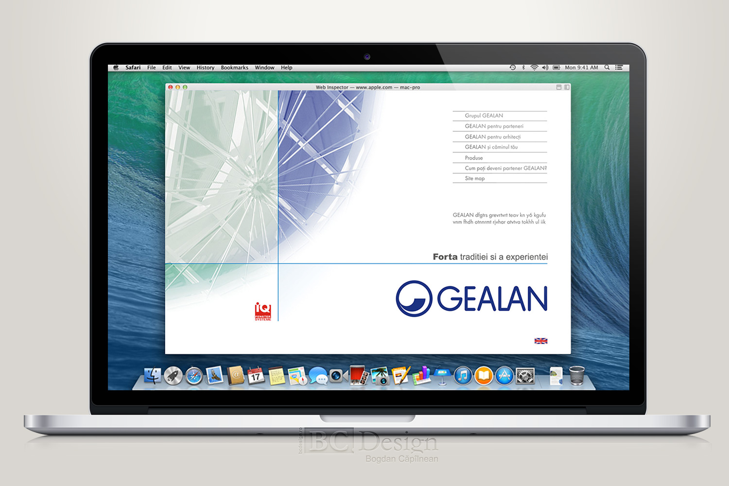 web design Gealan Romania