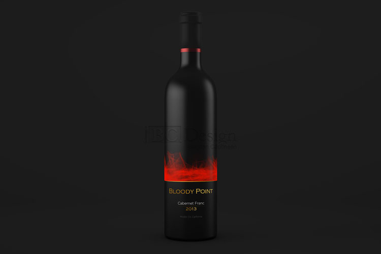 design eticheta vin rosu cabernet franc concept eticheta pentru vinuri